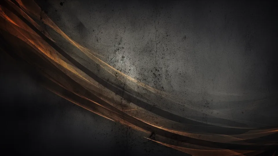 Dark Abstract Background with Smooth Waves and Textural Details