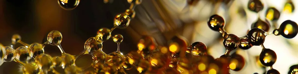 Photograph of Molecules and Drops at a Microscopic Scale
