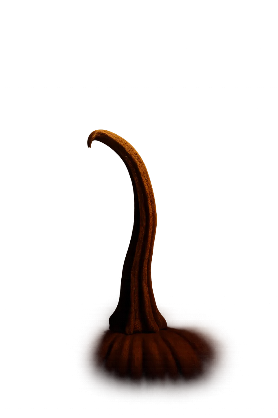 Изображение необычного творожного изделия, похожего на тыкву