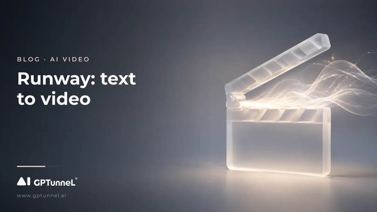Runway: AI video generation from text and photos