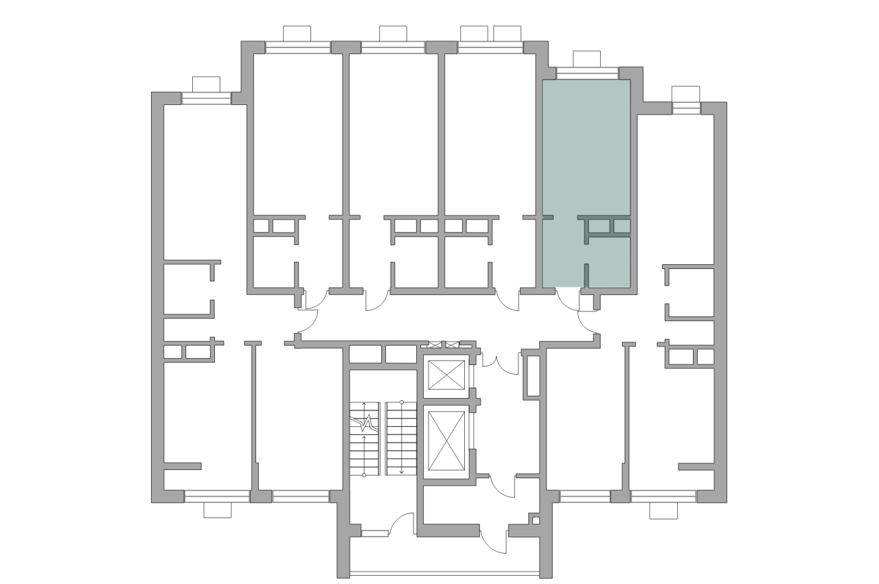 Планировка Студия 3