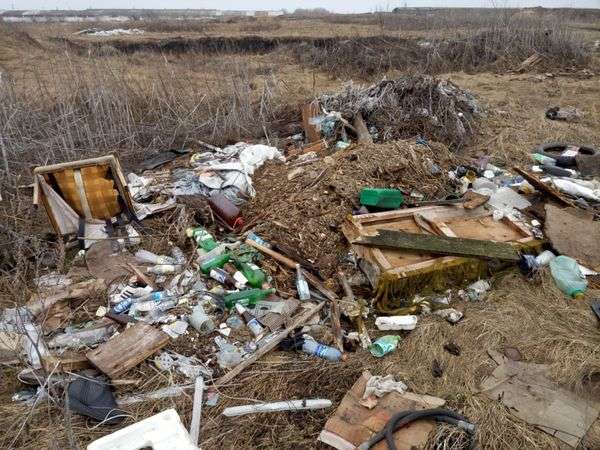 Свалка в Свободной Дубраве