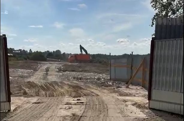 Свалка грунта в Никольском