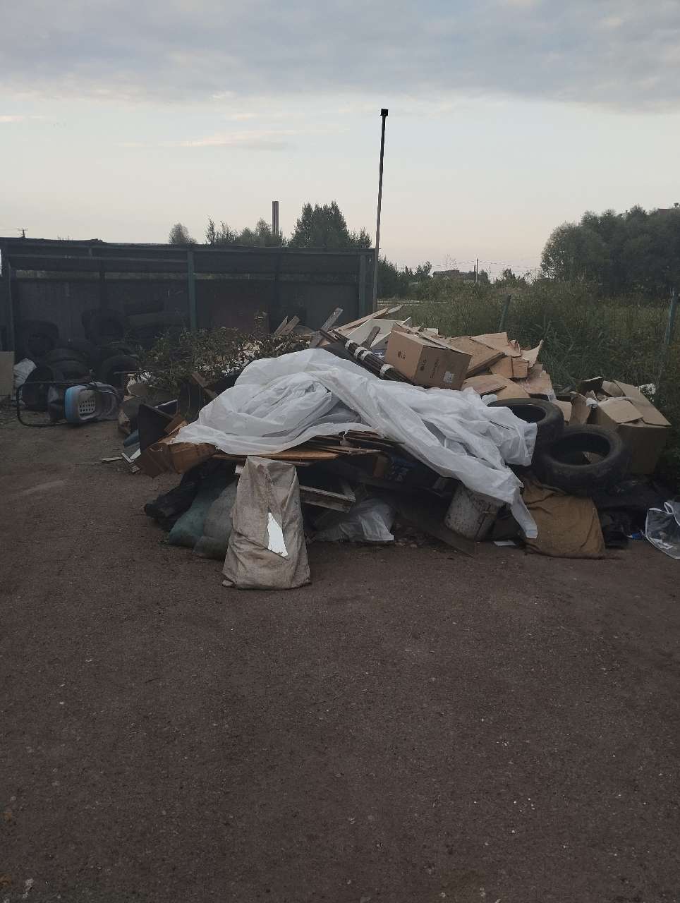 Свалка в Чудово ожидает ликвидации после проверки прокуратуры