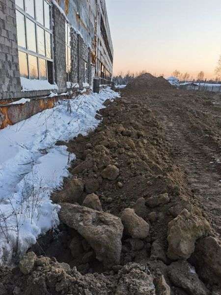 Шламы на промбазе Нижневартовского ГПЗ