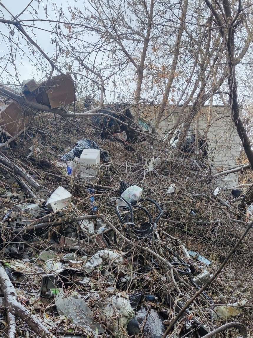 Полувековая свалка мусора