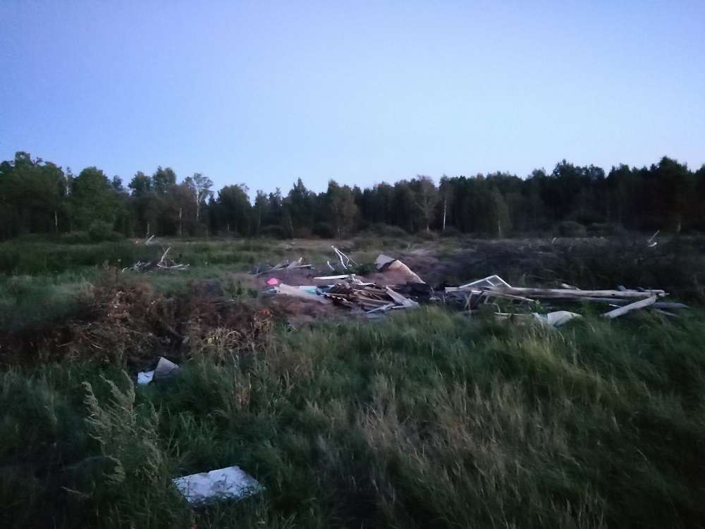 Свалка вблизи села Ачликуль
