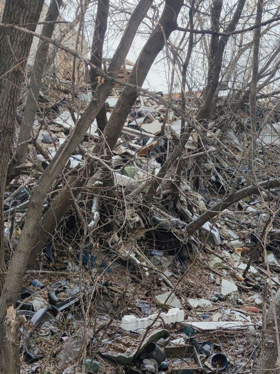 Полувековая свалка мусора