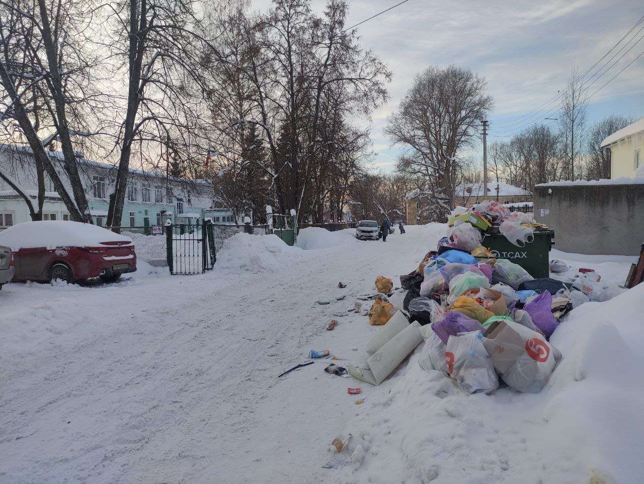Состояние площадки ТКО