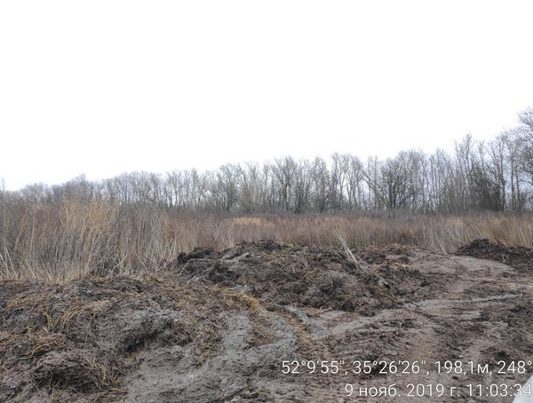 Свалка у аэродрома в Рышково