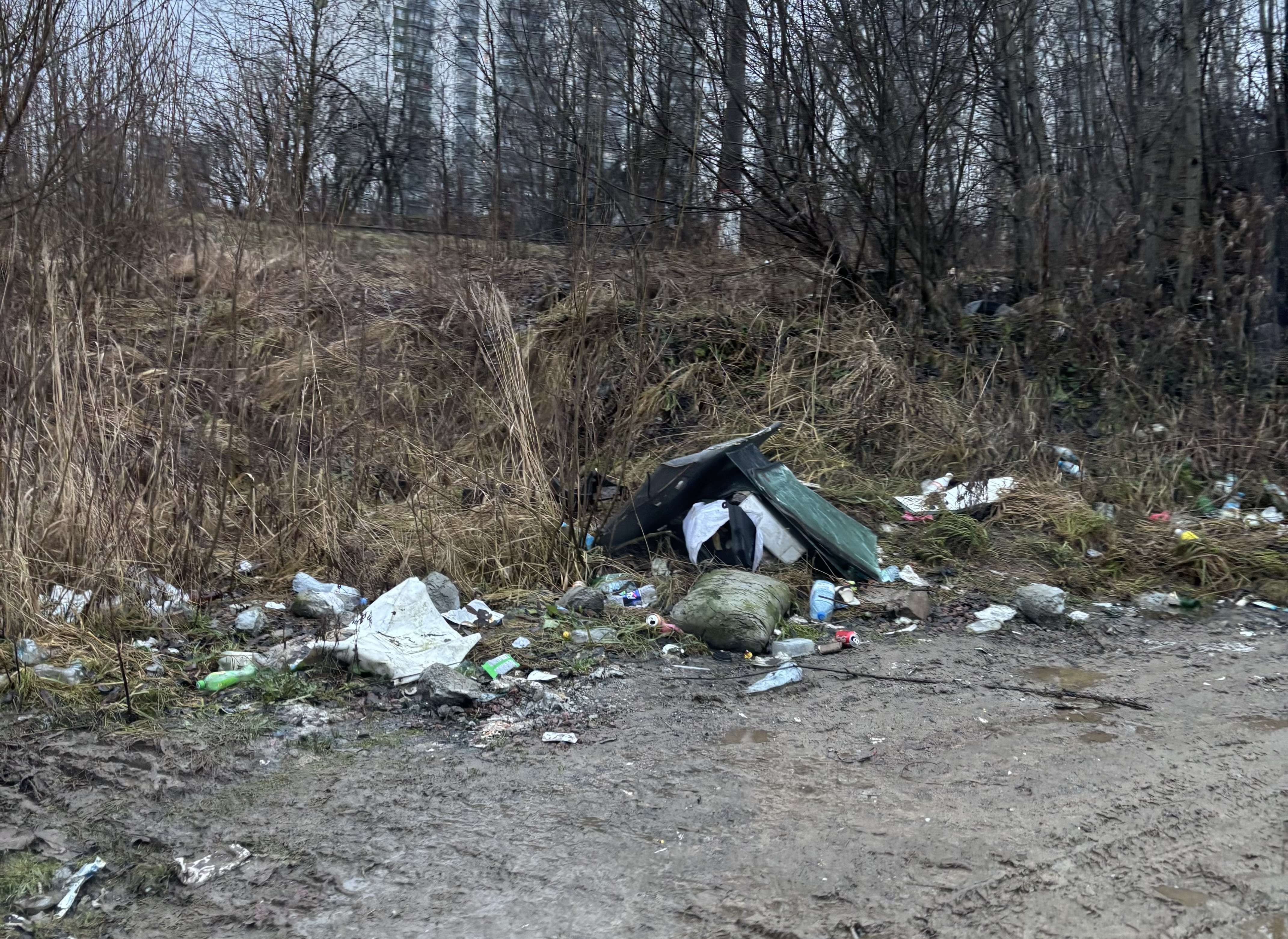 Свалка, загрязнение воды, опасные отходы 4 класса опасеости