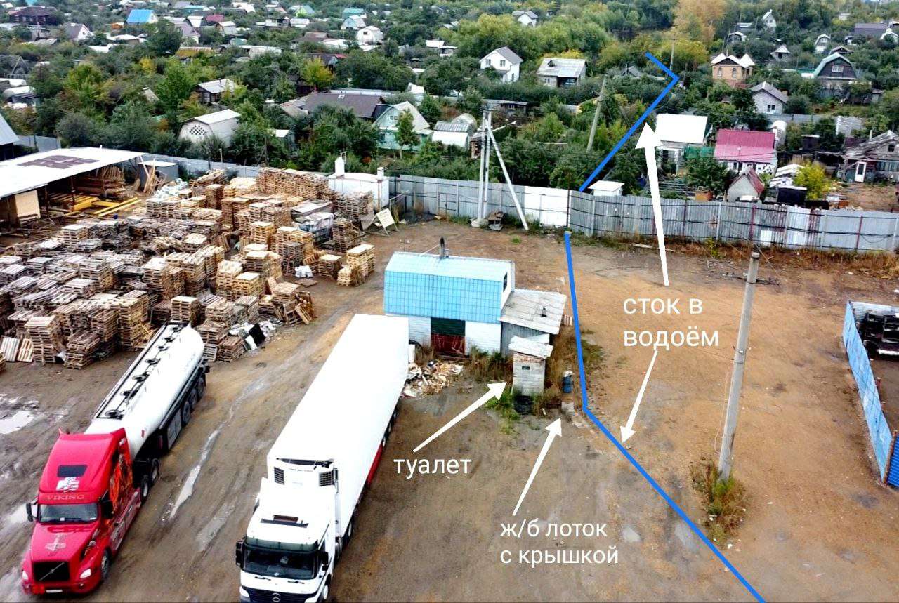 Нелегальны автомойка и автостоянка сливают отходы в СНТ