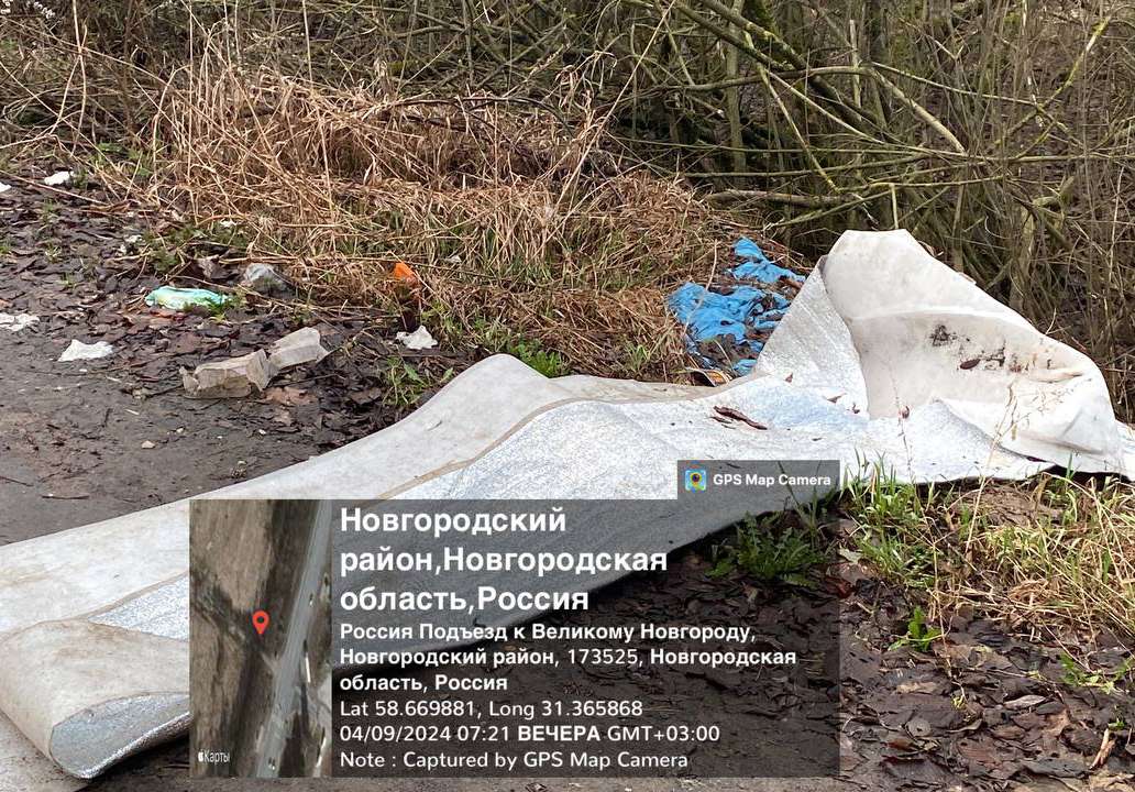 Свалка у Чечулино