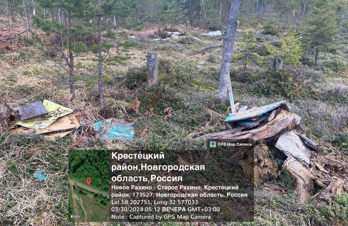 Свалка у Старой Болотницы