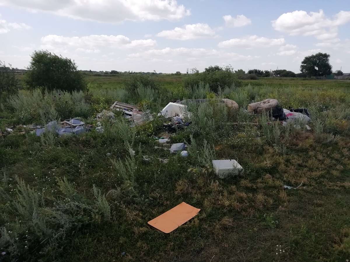 Свалка в селе Пашнино (третье)