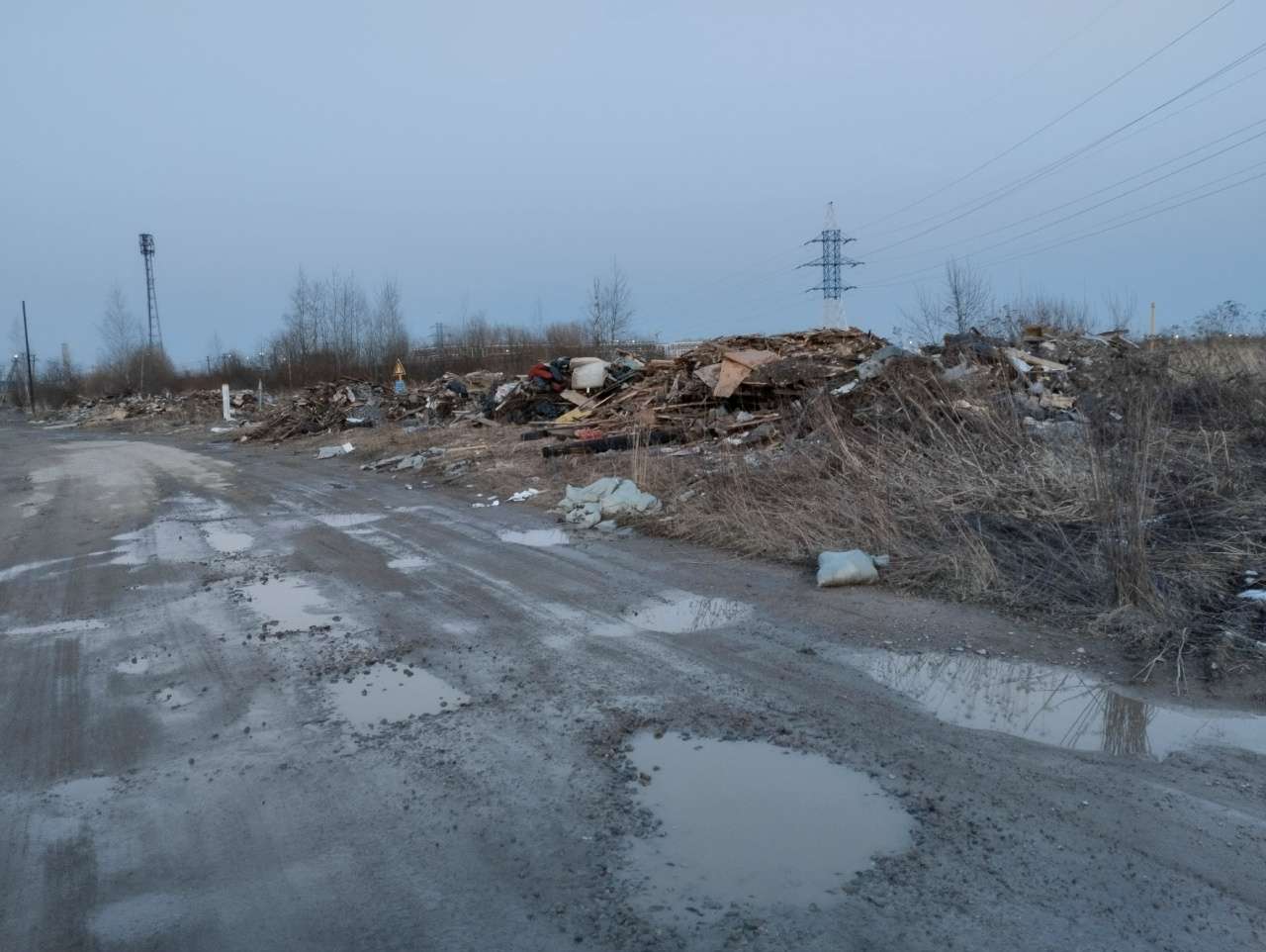 Свалка в Шушарах