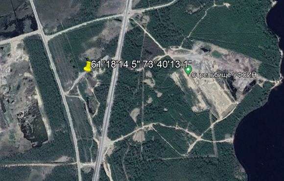 Свалка в лесу у трассы Сургут-Нижневартовск