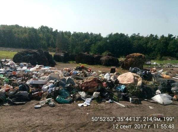 Свалка у Борисполья