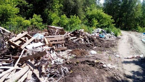 Свалка в Озёрках