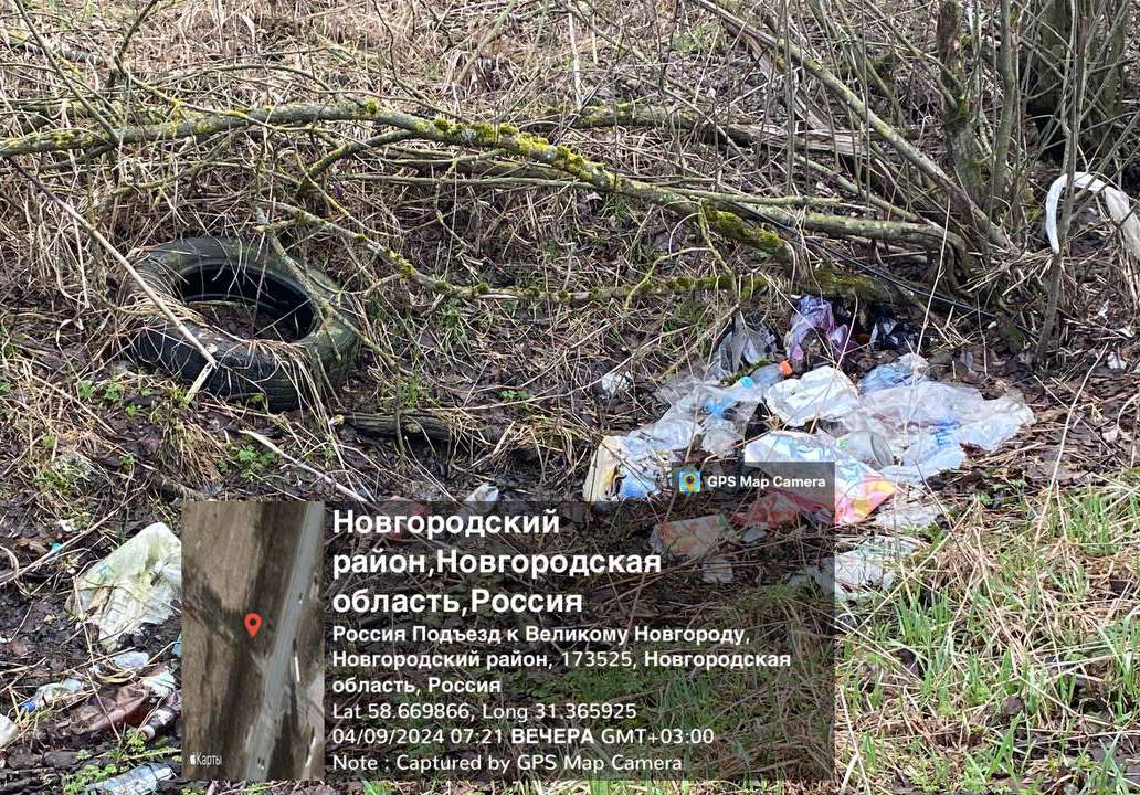 Свалка у Чечулино