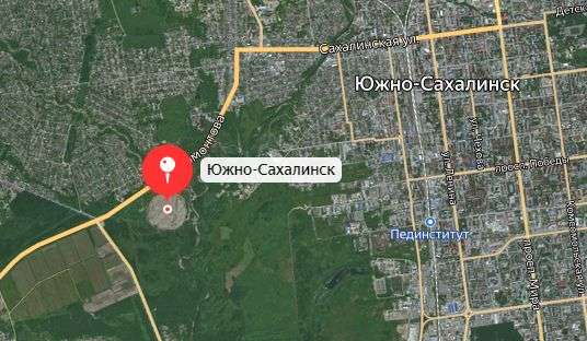 Полигон в Южно-Сахалинске