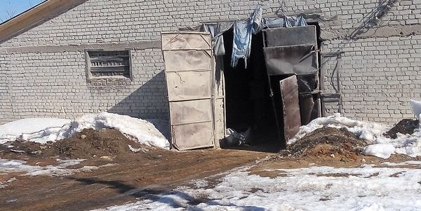 Свалка навоза в Рябчах