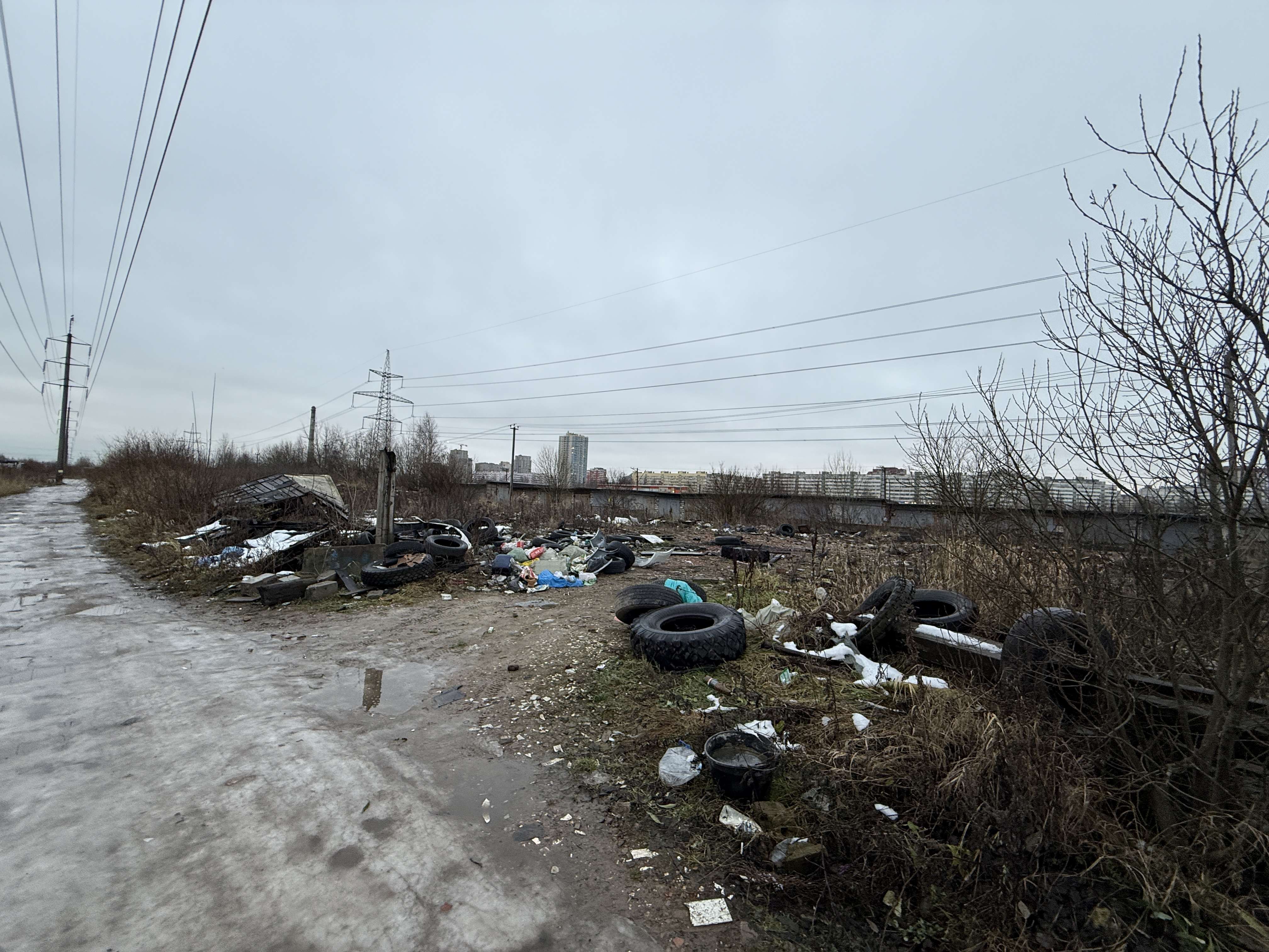 Свалка в пос. Парголово