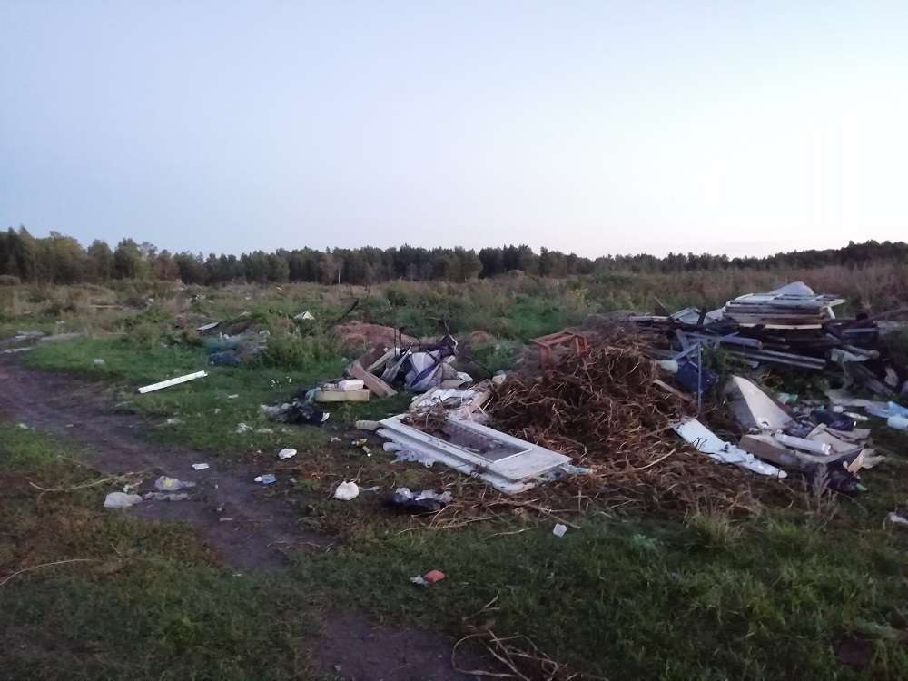 Свалка вблизи села Ачликуль