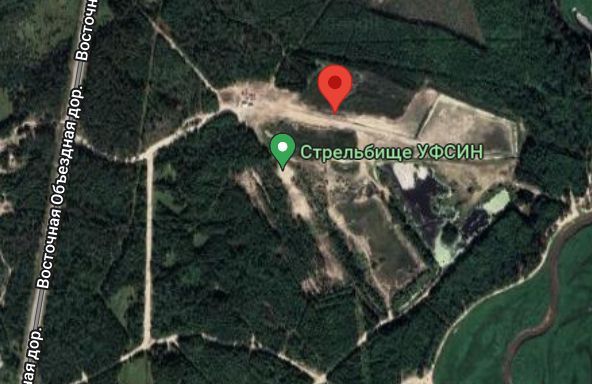 Снегосвалка у Восточной объездной дороги