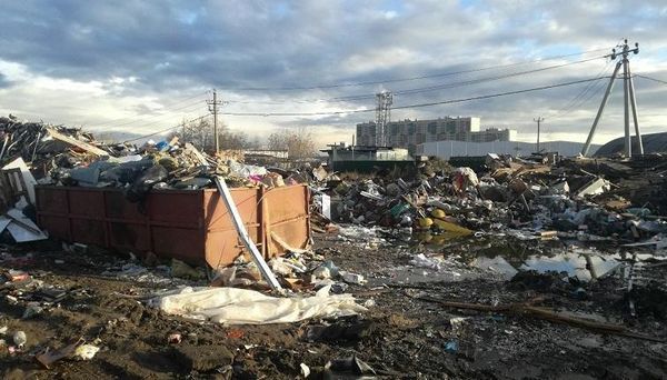 Свалка в Буграх