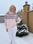 Свитер жаккардом — фото 3