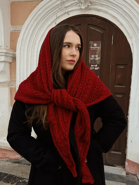 Ажурная косыночка «Марусина»