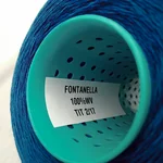Италия, Fontanella, Меринос 100%, Синий/Синяя тень (20-09-22-2) 3