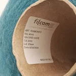 Filcom, Tramonto, Супер кид мохер 75% Шёлк 25%, Синий/Ундина (3033) 3