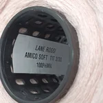 Lane Rossi, Amico Soft, Меринос 100%, Розовый/Эвридикиа (100424-1) 3