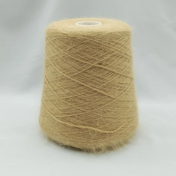 Filati biagioli modesto, Angora 80, Ангора 80% Полиамид 20%, Горчица/Оливковое масло (707564)