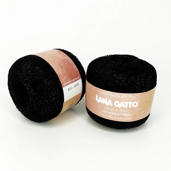 Lana Gatto, New Glitter, Нейлон 49% Полиэстер 51%, Черный/Черный (8591)