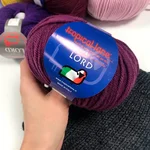 Tropical Lane, Lord, Акрил 20% Меринос 80%, Фиолетовый/Черничный (24) 2