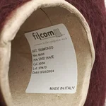 Filcom, Tramonto, Супер кид мохер 75% Шёлк 25%, Бордовый/Коричневый/Красный урса (3006) 3