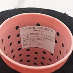 Biagioli Modesto, Cashmere 100%, Кашемир 100%, Черный/Нефть (400002) 3