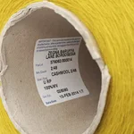ZEGNA BARUFFA LANE BORGOSESIA, Cashwool 2/48, Меринос 100%, Желтый/Золотая розга (028060) 3