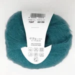 Lana Gatto, Silk Mohair, Кид мохер 75% Шёлк 25%, Бирюзовый/Сине-зеленый/Бирюзовый (7267) 2