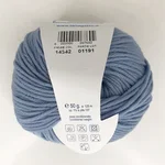 Lana Gatto, Super soft, Меринос 100%, Голубой/Небесно-голубой (14342) 2