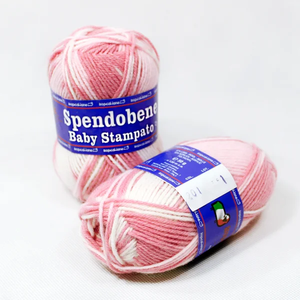 Tropical Lane, Spendobene baby stampato, Акрил 53% Шерсть 47%, Разноцветный/Розово-белый (201)
