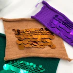 Brambilla Paillettes, Пайетки, Фиолетовый/Аметист (М15-19) 4