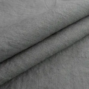 Костюмная, Плательная, Лён / Полиэстер, Серый/Серый (0510209)