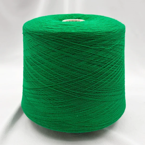 Tollegno 1900, Woolcot, Меринос 50% Хлопок 50%, Зеленый/Яркая весна (555-1)