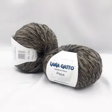 Lana Gatto, Pepe, Альпака 35% Меринос 65%, Разноцветный/Коричневый/Коричневый (9293)