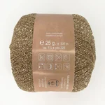 Lana Gatto, New Glitter, Нейлон 49% Полиэстер 51%, Бежевый/Белое золото (9119) 2
