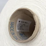 NEW MILL, Velox, Вискоза 25% Кашемир 10% Меринос 40% Полиамид 25%, Белый/Натуральный белый (126375) 3